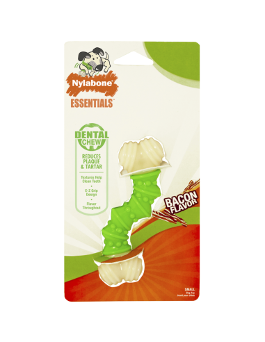 NYLABONE DENTAL VERDE CURVO TOCINO TALLA S