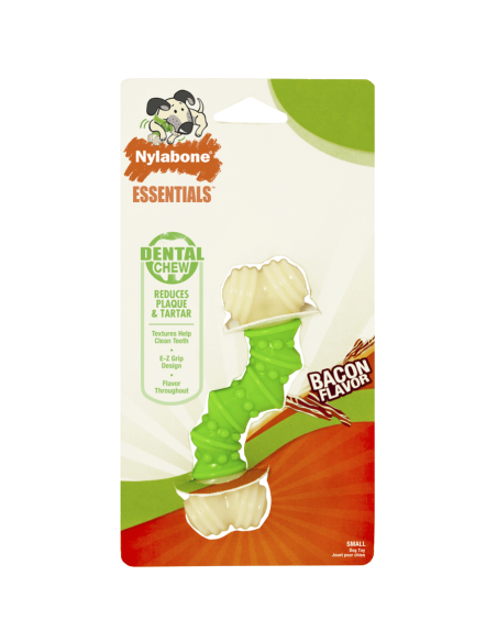 NYLABONE DENTAL VERDE CURVO TOCINO TALLA S
