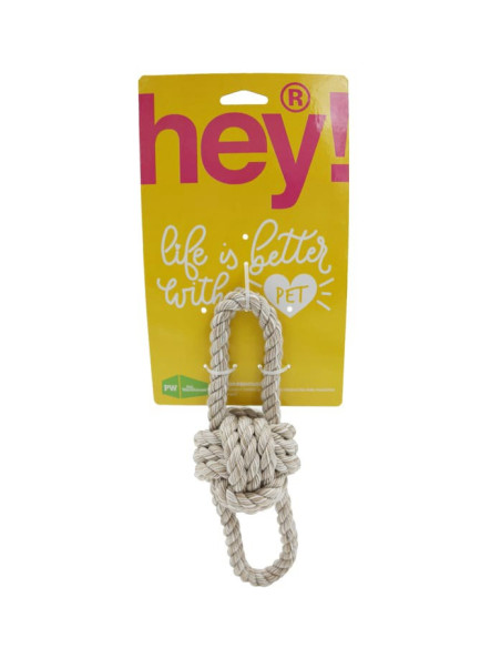 HEY! CUERDA BOLA CON MANILLAS 24x8 CM