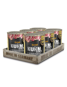 BELCANDO LATAS POLLO CON PATO MIJO ZANAHORIA 800 GR X 6 UNID