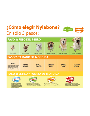 NYLABONE STRONG CHEW CONO 3 EN 1 RELLENABLE CONGELABLE SABOR TOCINO TALLA M