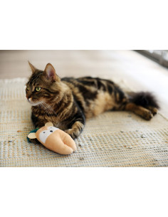 BRNX JUGUETE GATO MAXI ZORRO MAPACHE 19,5 CM 2