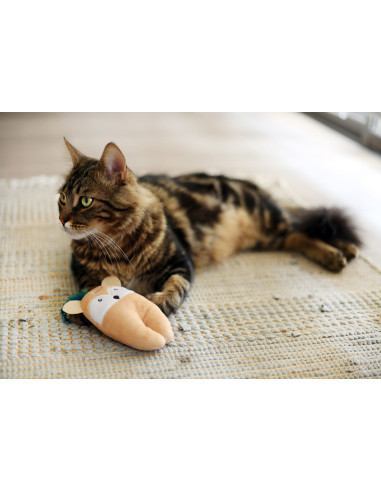 BRNX JUGUETE GATO MAXI ZORRO MAPACHE 19,5 CM