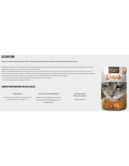 LEONARDO DRINK DUCK (PATO) 40 GR X 20 UNIDADES