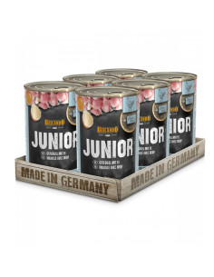 BELCANDO LATAS JUNIOR AVE Y HUEVO 400 GR X 6 UNID