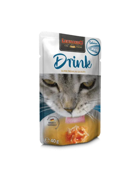 LEONARDO DRINK SALMON 40 GR X 20 UNIDADES