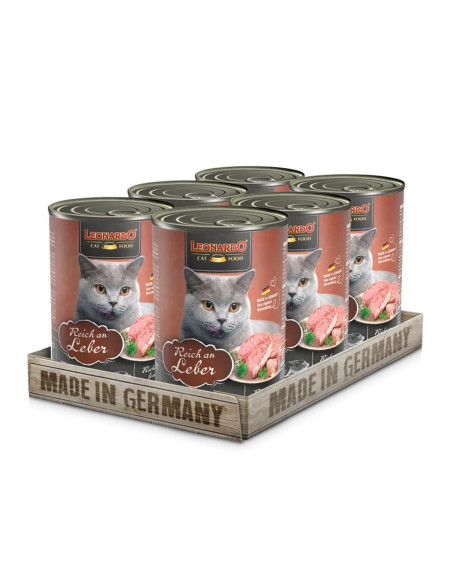 LEONARDO LATAS QUALITY SELECTION HIGADO 400 GR  X 6 UNID