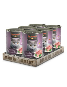 LEONARDO LATAS QUALITY SELECTION CONEJO 400 GR X 6 UNID