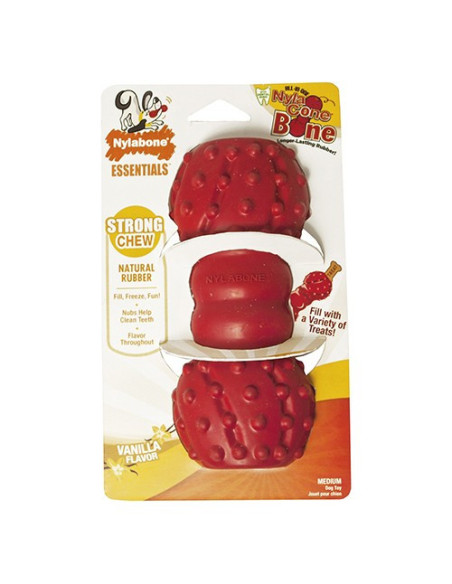 NYLABONE STRONG CHEW JUGUETE HUESO CONO RELLENABLE M