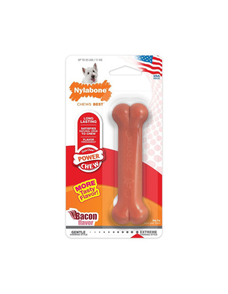NYLABONE HUESO MORDEDORES EXTREMOS TOCINO TALLA S