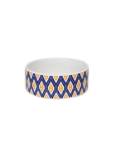 BRNX PLATO DE CERÁMICA VINTAGE AZUL TALLA S
