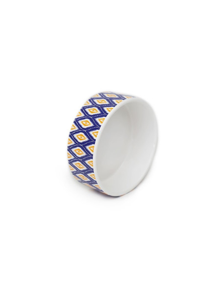 BRNX PLATO DE CERÁMICA VINTAGE AZUL TALLA M