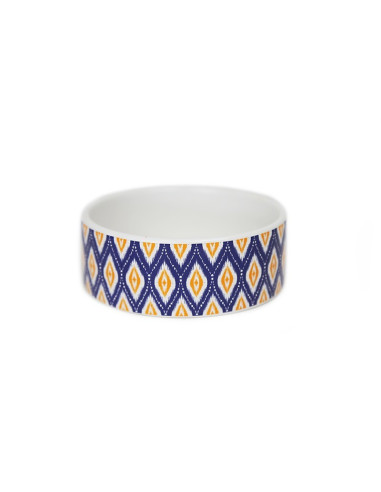 BRNX PLATO DE CERÁMICA VINTAGE AZUL TALLA M