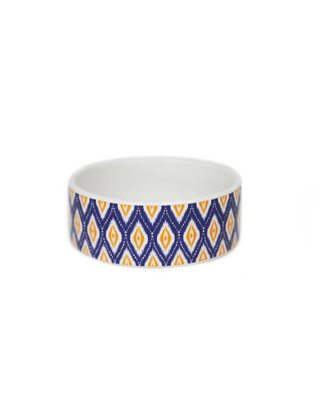 BRNX PLATO DE CERÁMICA VINTAGE AZUL TALLA M