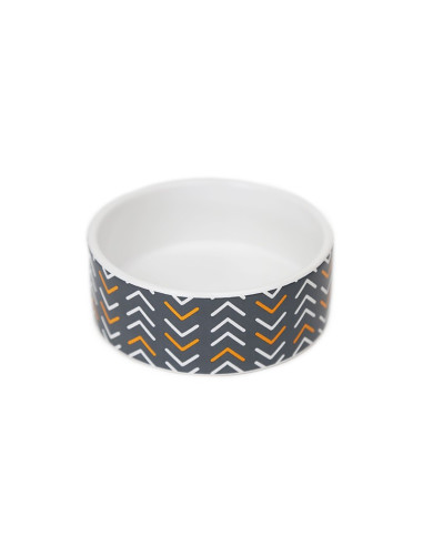 BRNX PLATO CERÁMICA MINIMALISTA NEGRO TALLA S