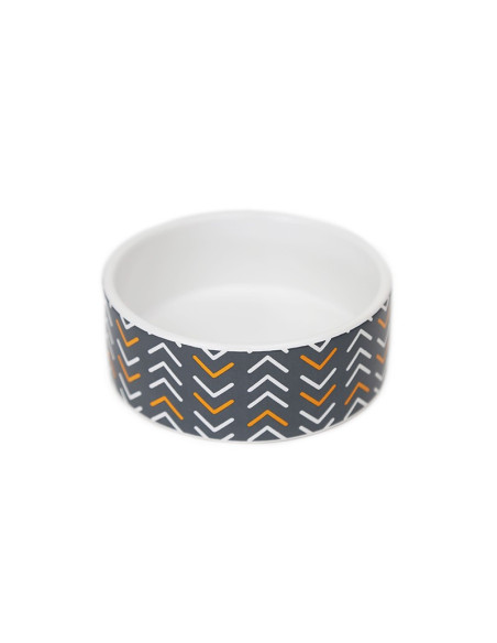 BRNX PLATO CERÁMICA MINIMALISTA NEGRO TALLA S