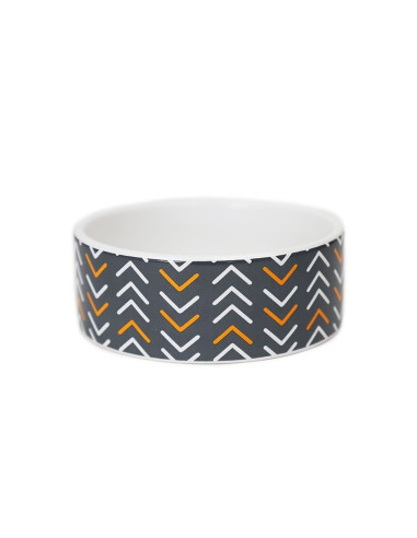 BRNX PLATO CERÁMICA MINIMALISTA NEGRO TALLA M