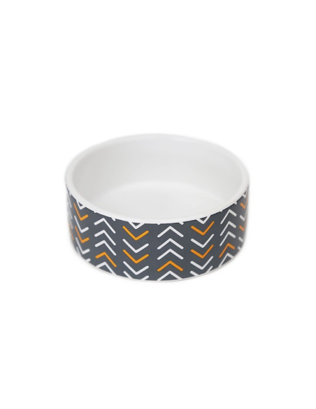 BRNX PLATO CERÁMICA MINIMALISTA NEGRO TALLA L
