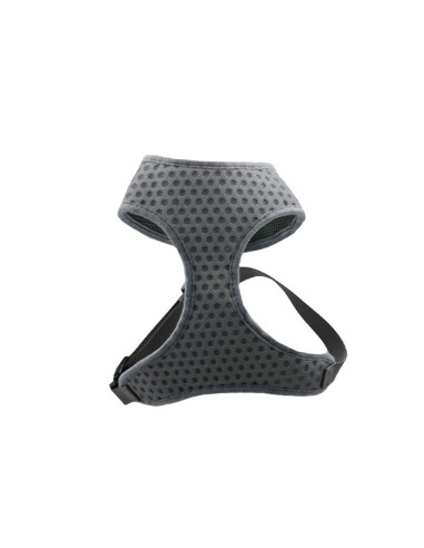 HEY! ARNÉS GRIS OUTDOOR RESPIRABLE PARA MASCOTAS TALLA M