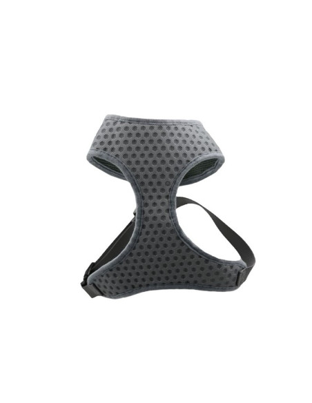 HEY! ARNÉS GRIS OUTDOOR RESPIRABLE PARA MASCOTAS TALLA M