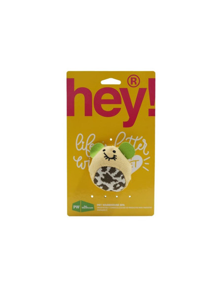 HEY! JUGUETE GATO RATON DESIGN 8 CM