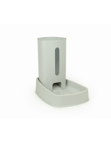 BRNX PLATO ALIMENTADOR DESIGN GRIS 32,5x20x31 CM