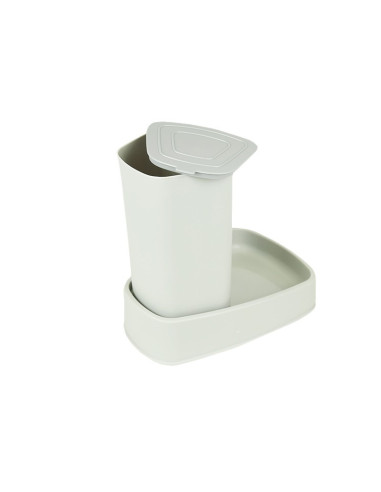 BRNX PLATO ALIMENTADOR DESIGN GRIS 32,5x20x31 CM
