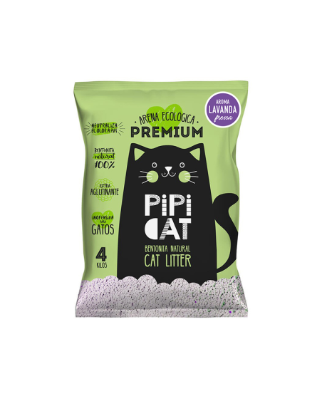 PIPICAT ARENA SANITARIA DE LAVANDA 4 KG