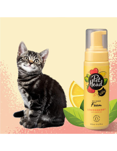 PET HEAD FELIN' GOOD SHAMPOO EN SECO PARA GATOS 200 ML