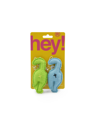 HEY! JUGUETE GATO SET CAT-ASS 11x4,5 CM