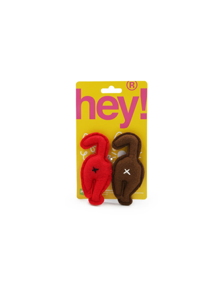 HEY! JUGUETE GATO SET CAT-ASS 11x4,5 CM