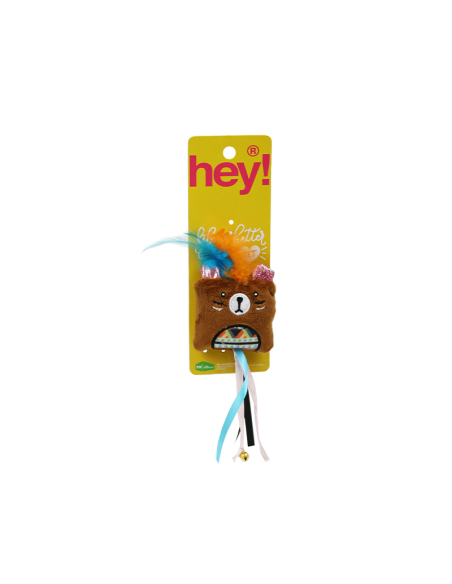 HEY! JUGUETE GATO MAXI OSO APACHE 6,5x21 CM