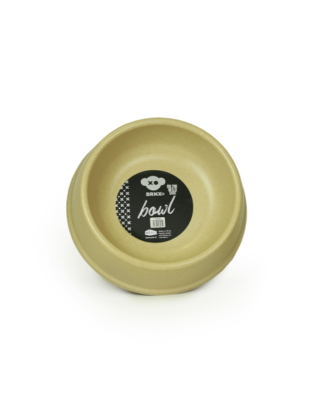 BRNX ECO-PLATO DE BAMBOO BEIGE M 21,5 CM