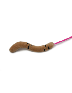 HEY! JUGUETE VARILLA PARA GATOS MINI TIGRE 40 CM 2