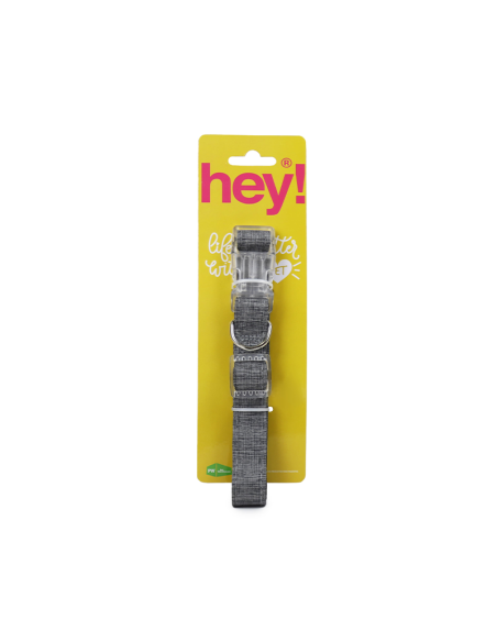 HEY! COLLAR DE BOTELLA RECICLADA 35-50 CM
