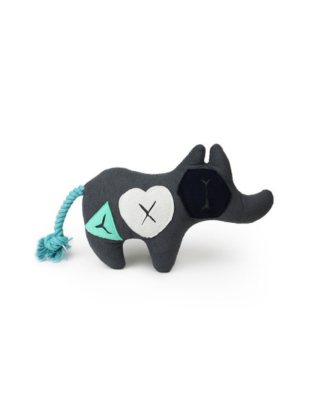 BRNX JUGUETE PLUSH IQ RINOCERONTE COGNITIVO 42,5X18,5 CM