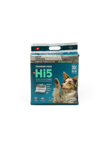 HI5 90x90 CARBON ACTIVADO SABANILLAS 30 UNIDADES