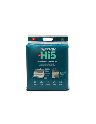 HI5 90x90 CARBON ACTIVADO SABANILLAS 30 UNIDADES
