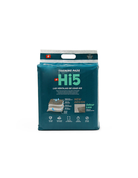 HI5 90x90 CARBON ACTIVADO SABANILLAS 30 UNIDADES