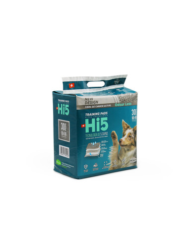 HI5 90x90 CARBON ACTIVADO SABANILLAS 30 UNIDADES