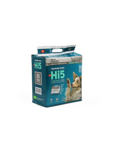 HI5 90x90 CARBON ACTIVADO SABANILLAS 30 UNIDADES