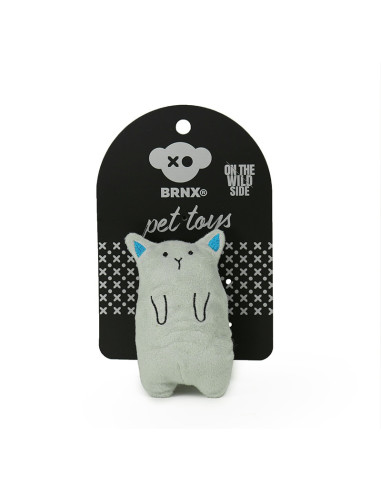 BRNX JUGUETE GATO MAXI GATO GRIS 11 CM
