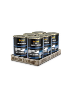 BELCANDO LATAS SINGLE PROTEIN BUFALO DE AGUA 400 GR X 6 UNID