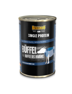 BELCANDO LATAS SINGLE PROTEIN BUFALO DE AGUA 400 GR X 6 UNID 2