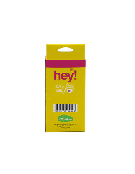 HEY!  CAJA 4 ROLLOS DE 15 BOLSAS 33X23 CM