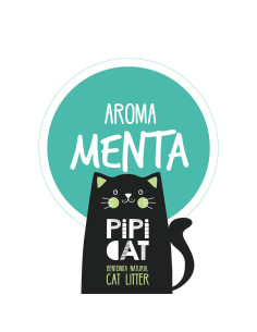PIPICAT ARENA SANITARIA DE 15 KILOS AROMA MENTA 2