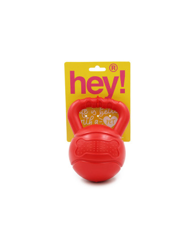 HEY! JUGUETE PESAS GOMA ROJO 15X11 CM