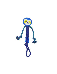 HEY! JUGUETE PEREZOSO AZUL CUERDA TPR 10,5x46 CM 2