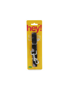 HEY! CORREA PERRO PURPURA/NEGRO 123 CM