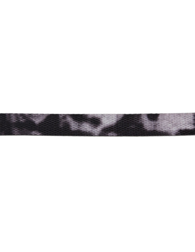 HEY! CORREA PERRO PURPURA/NEGRO 123 CM